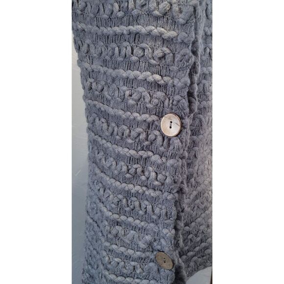 Pullover gray shawl - Picture 2 of 2